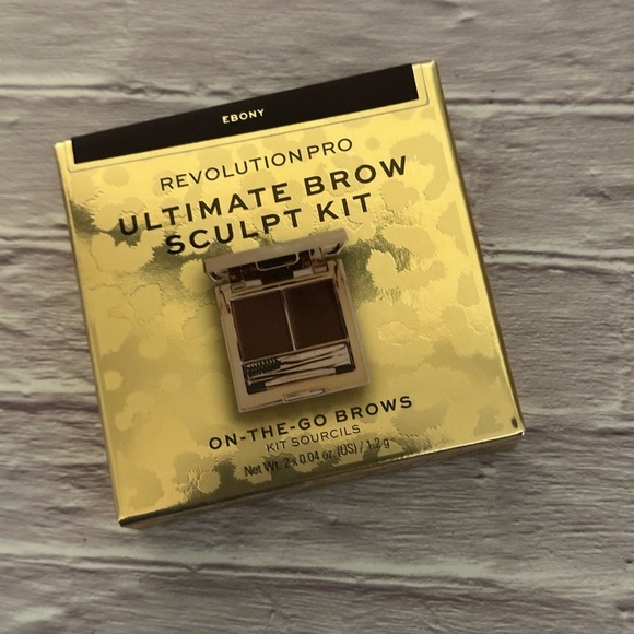 Revolution Pro Ebony Ultimate Brow Sculpt Kit - Picture 1 of 5